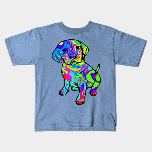 Puppy Kids T-Shirt by Shrenk